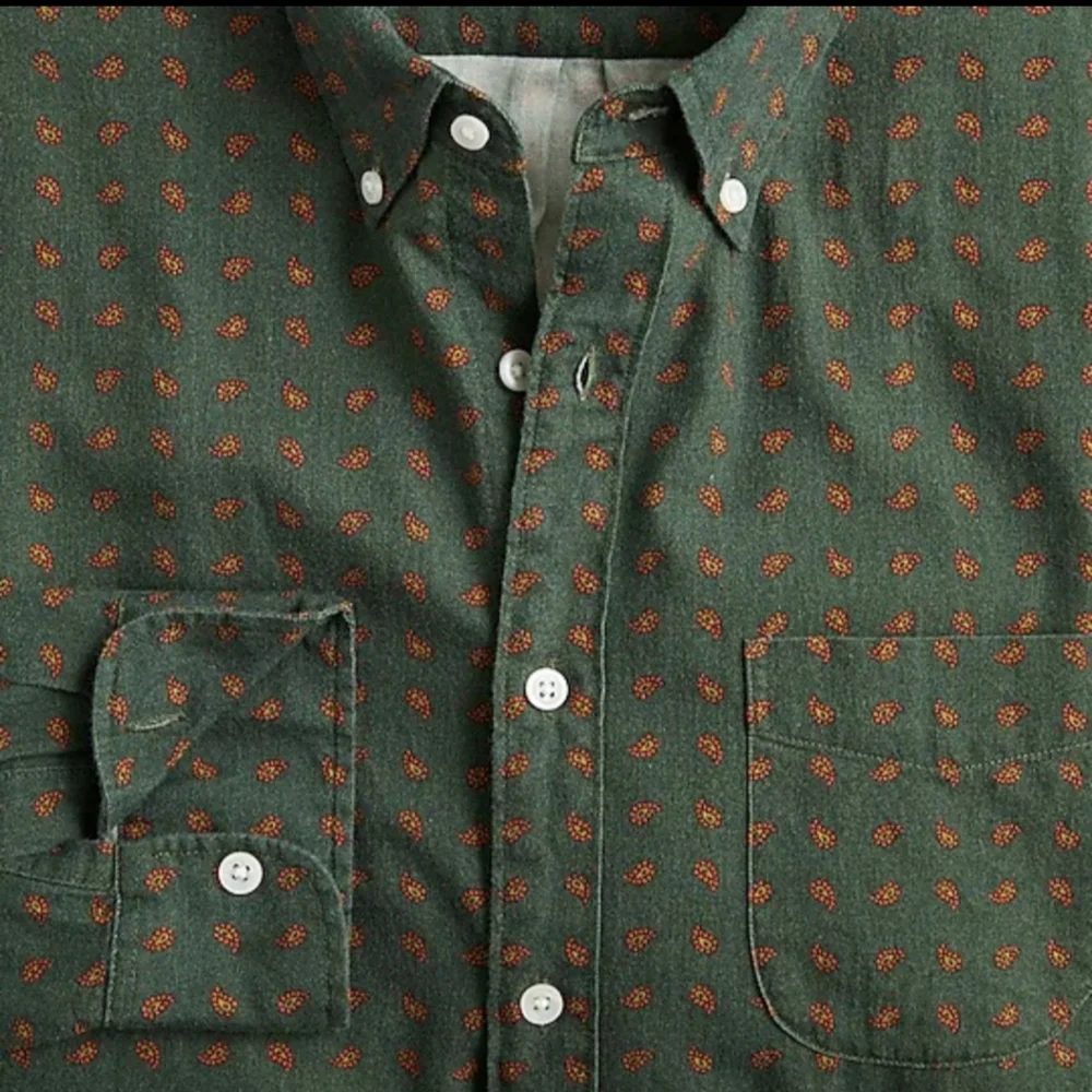 J.Crew Cotton Wool Challis two-pocket shirt  1 ea. 3 colors left Men's LG SO